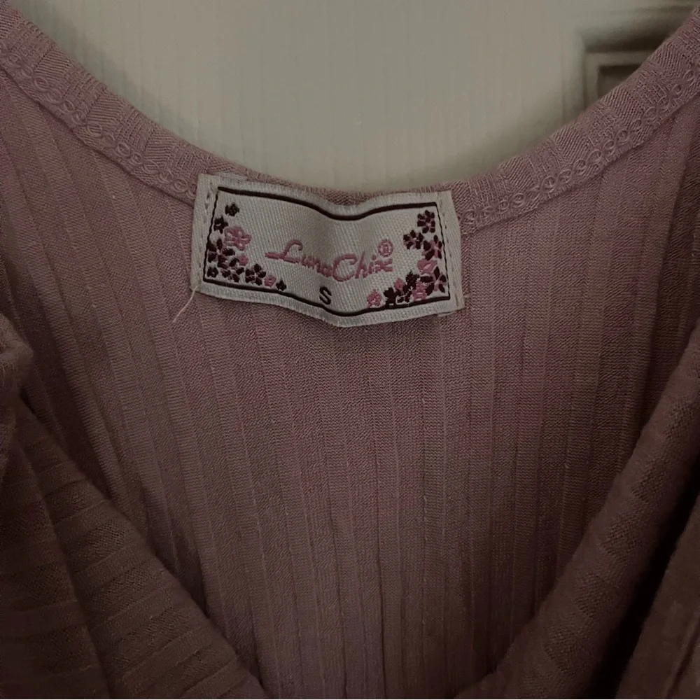 Pink Ribbed One Piece - Picture 2 of 3